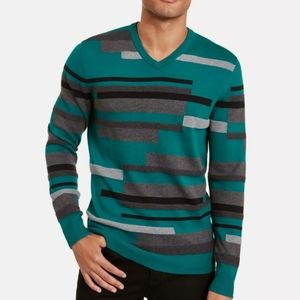 Alfani V-neck cotton sweater
